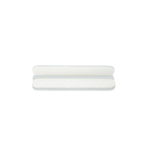 "MINI" White 100/180 Grit Small Cushion File - 50 count