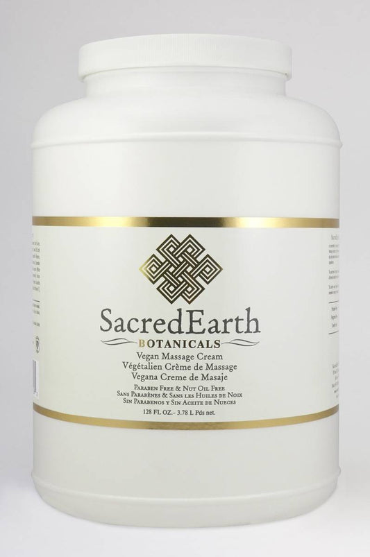 Sacred Earth Vegan Massage Cream 1 Gallon